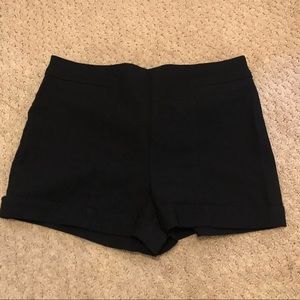 Black Nylon Shorts